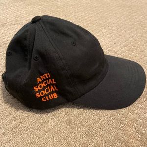 Anti Social Social Club Weird Cap Black / Orange